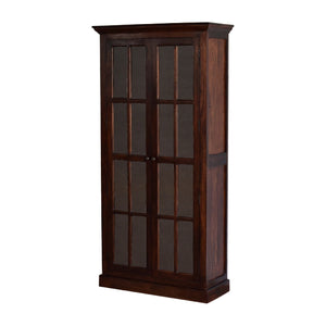 Tall Cherry Glazed Cabinet - Living with Luxury