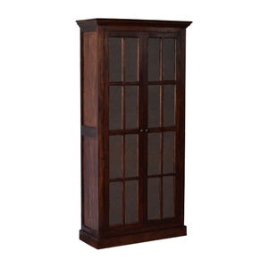 Tall Cherry Glazed Cabinet - Living with Luxury