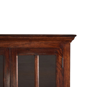 Tall Cherry Glazed Cabinet - Living with Luxury