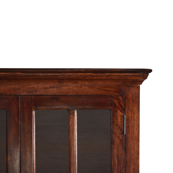 Tall Cherry Glazed Cabinet - Living with Luxury
