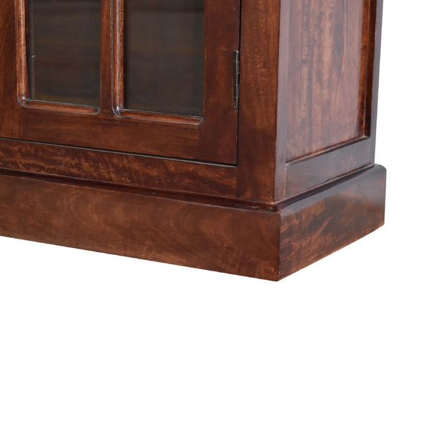 Tall Cherry Glazed Cabinet - Living with Luxury