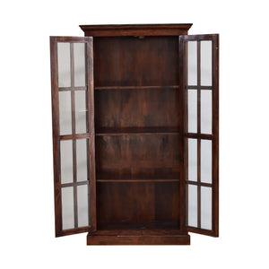 Tall Cherry Glazed Cabinet - Living with Luxury
