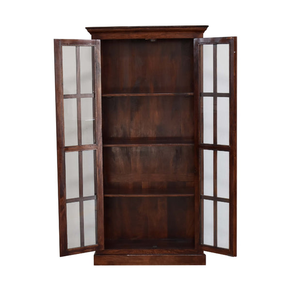 Tall Cherry Glazed Cabinet - Living with Luxury