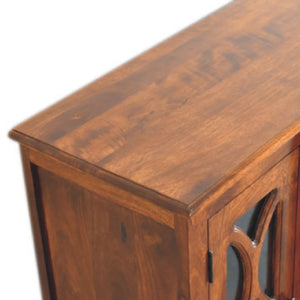 Glazed Carve Chestnut Sideboard - Living with Luxury
