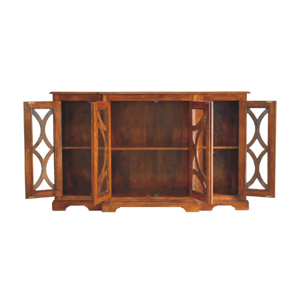 Glazed Carve Chestnut Sideboard - Living with Luxury