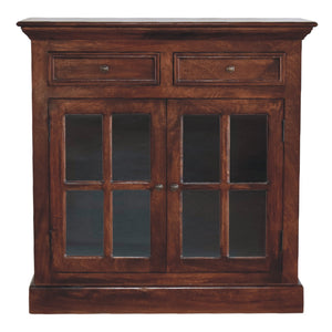 Cherry Glazed Cabinet - Living with Luxury
