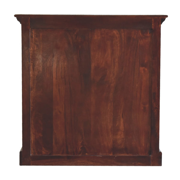 Cherry Glazed Cabinet - Living with Luxury