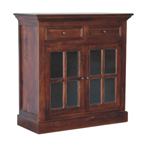 Cherry Glazed Cabinet - Living with Luxury