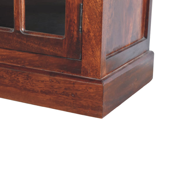Cherry Glazed Cabinet - Living with Luxury