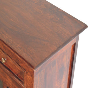 Cherry Glazed Cabinet - Living with Luxury