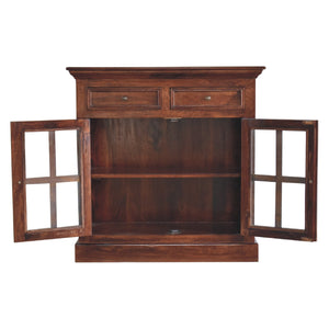 Cherry Glazed Cabinet - Living with Luxury