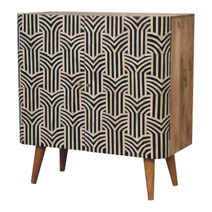 Edessa Bone Inlay Cabinet - Living with Luxury