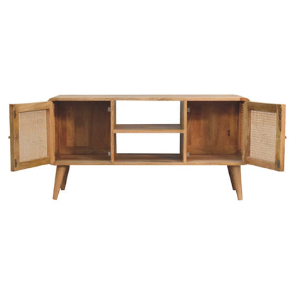 Larrisa Woven Media Unit - Living with Luxury