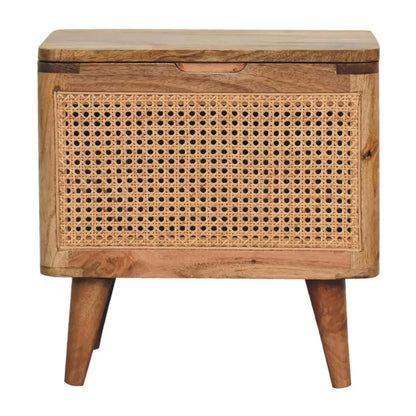 Larissa Lid-up Storage Stool - Living with Luxury