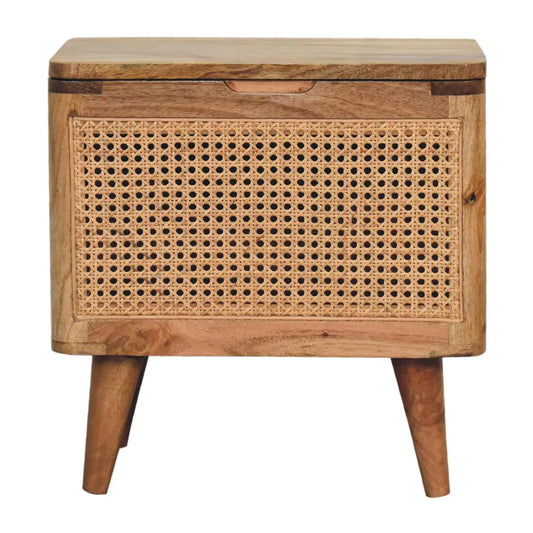 Larissa Lid-up Storage Stool - Living with Luxury