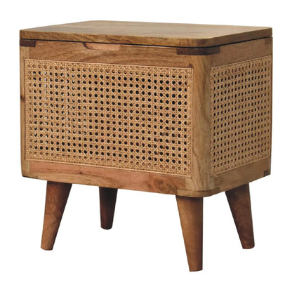 Larissa Lid-up Storage Stool - Living with Luxury