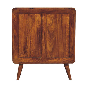 2 over 2 Curved Chesnut Chest - Living with Luxury