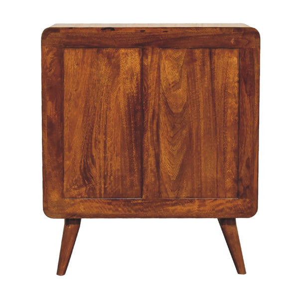 2 over 2 Curved Chesnut Chest - Living with Luxury