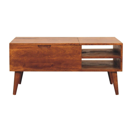 Chestnut Handle Coffee Table - Living with Luxury