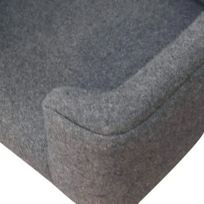 Mini Battleship Tweed Pet Sofa Bed - Living with Luxury