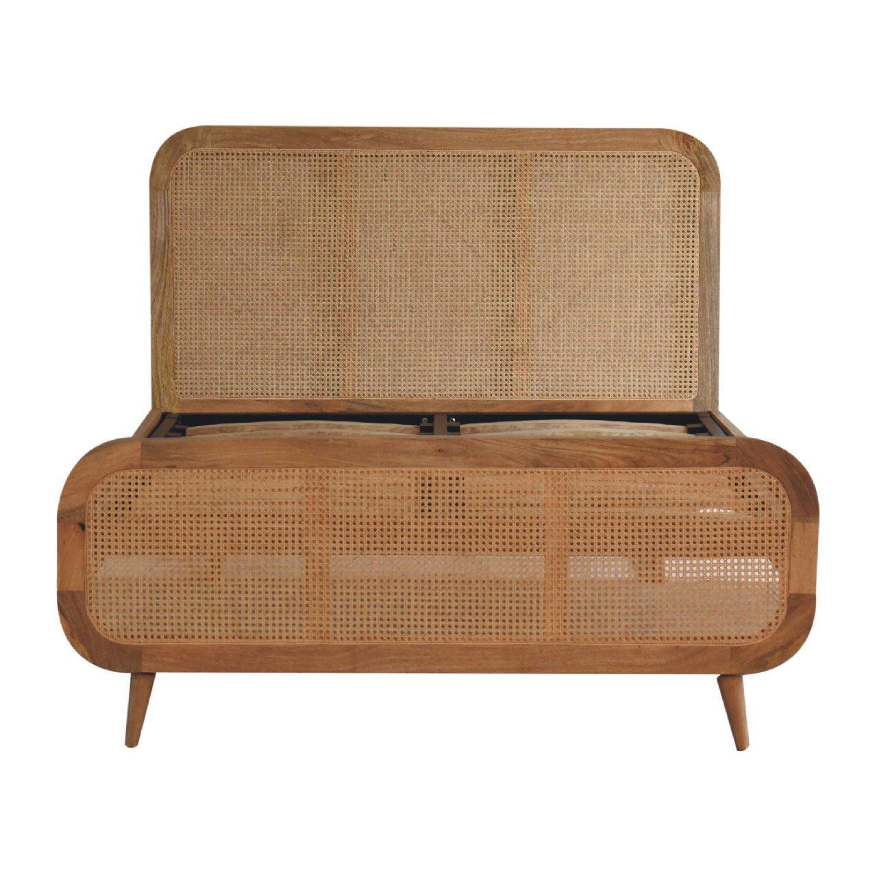 Rattan Bed - Living with Luxury