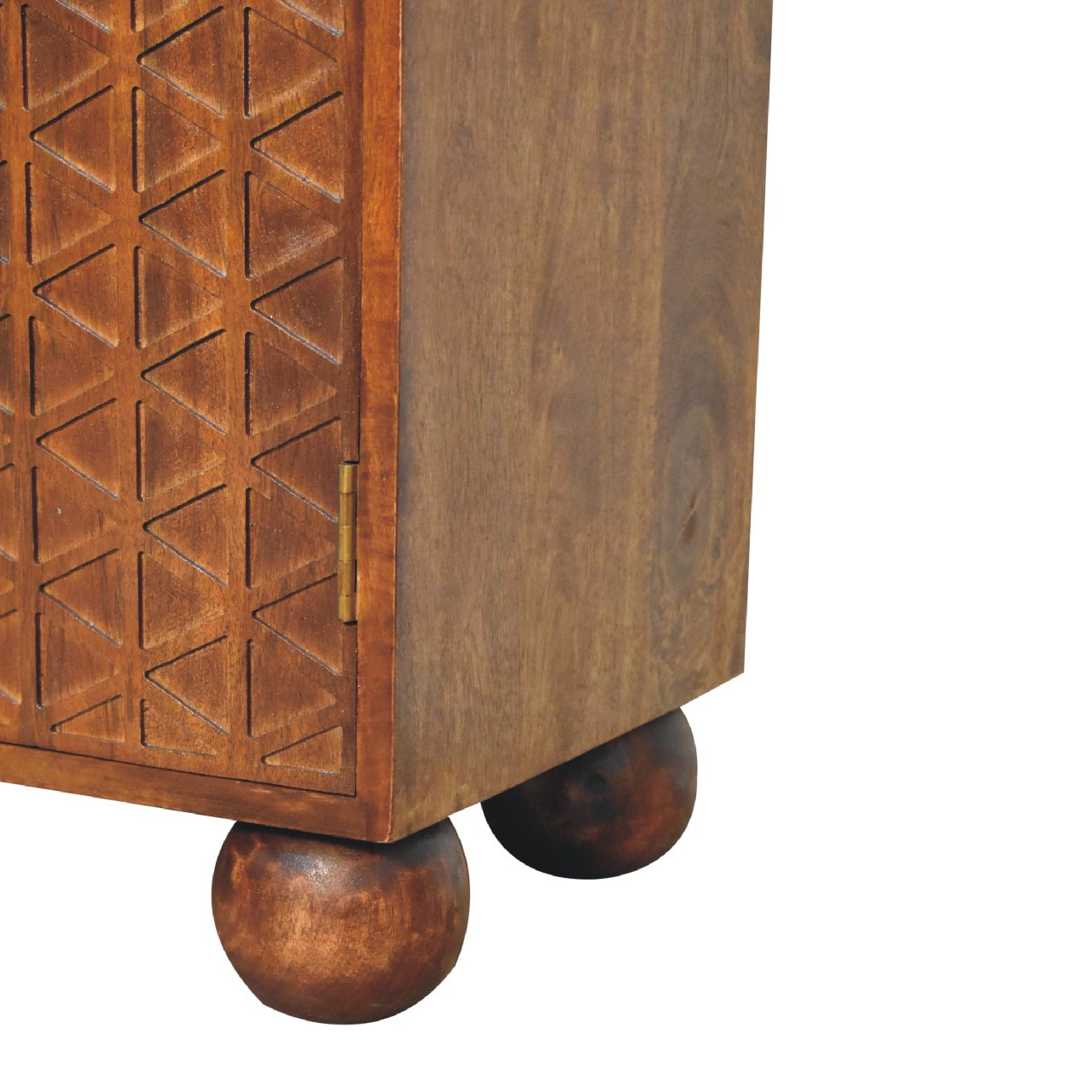 Chestnut Dice Cabinet - Living with Luxury