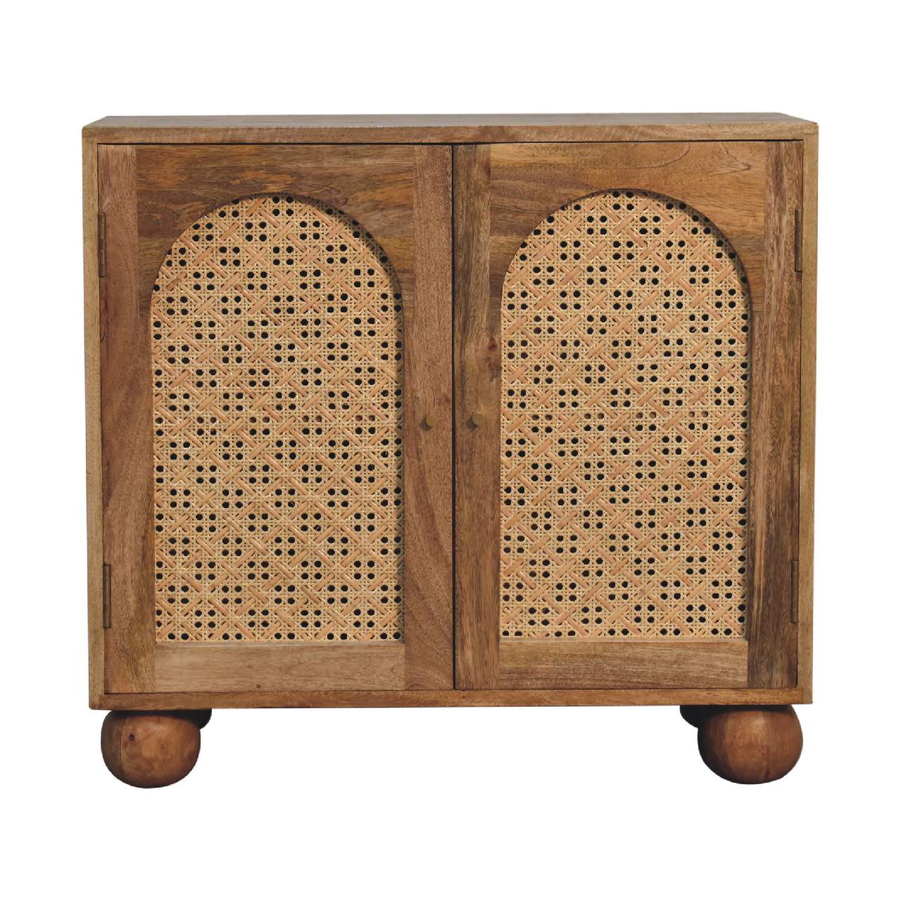 Rattan Ball Cabinet - Living with Luxury