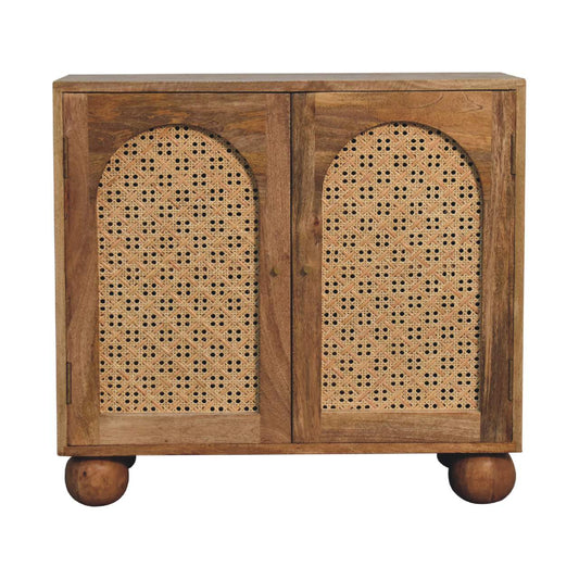 Rattan Ball Cabinet - Living with Luxury