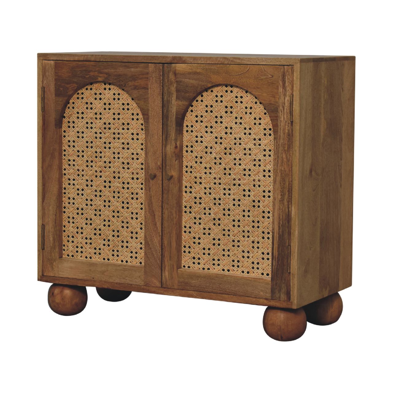 Rattan Ball Cabinet - Living with Luxury