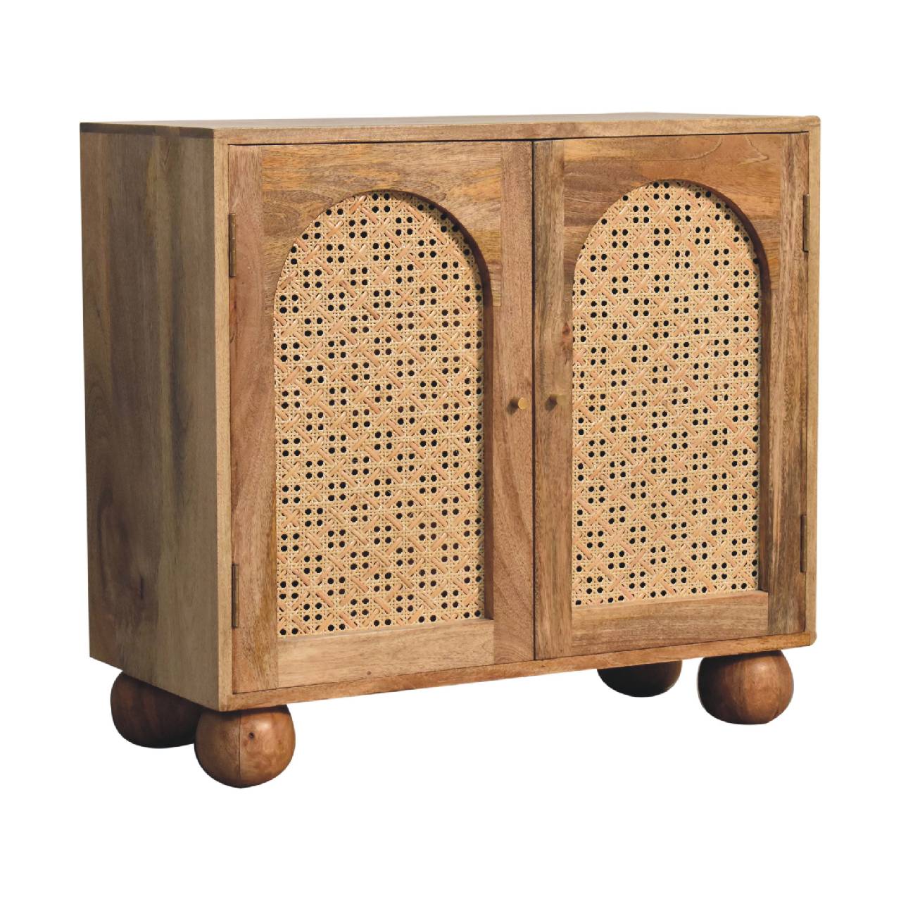 Rattan Ball Cabinet - Living with Luxury
