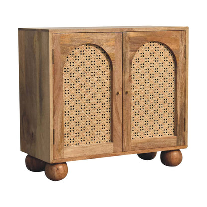 Rattan Ball Cabinet - Living with Luxury