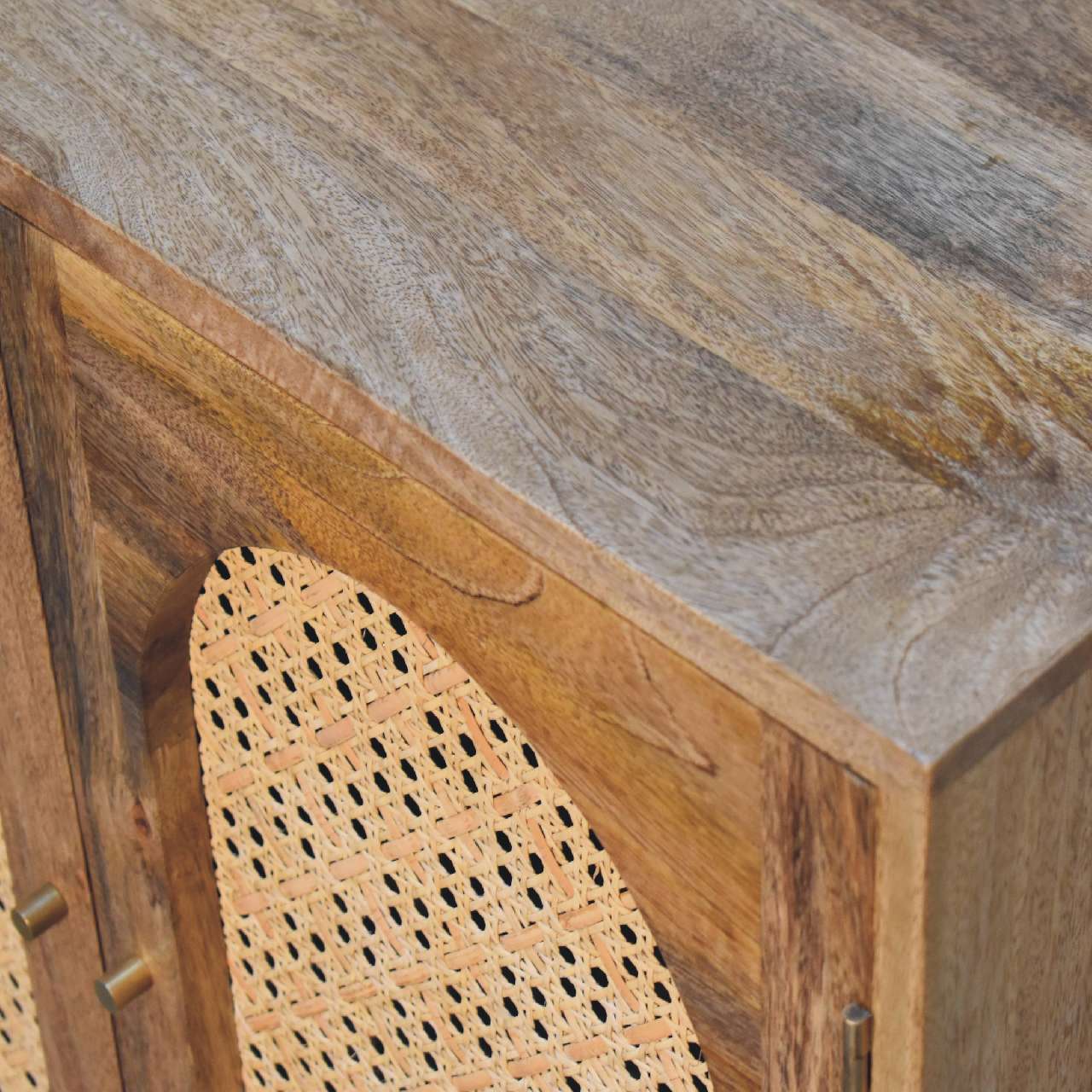 Rattan Ball Cabinet - Living with Luxury