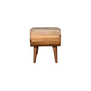 Wooden Coffee Table - Amaya Nordic Style Oak-Ish Finish with Modern Design