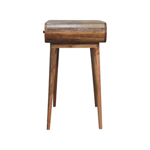 Curved Oak-ish Writing Desk – Premium Desk for Home Office