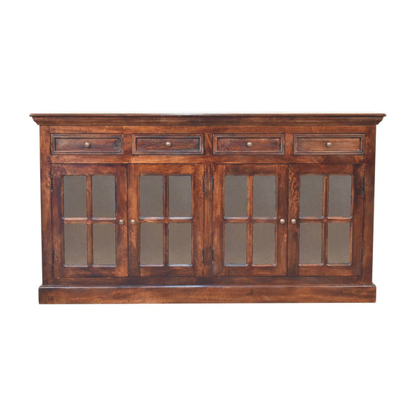 Light Walnut Glazed Sideboard - Living with Luxury