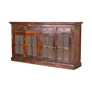Light Walnut Glazed Sideboard - Living with Luxury