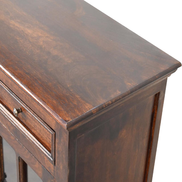 Light Walnut Glazed Sideboard - Living with Luxury