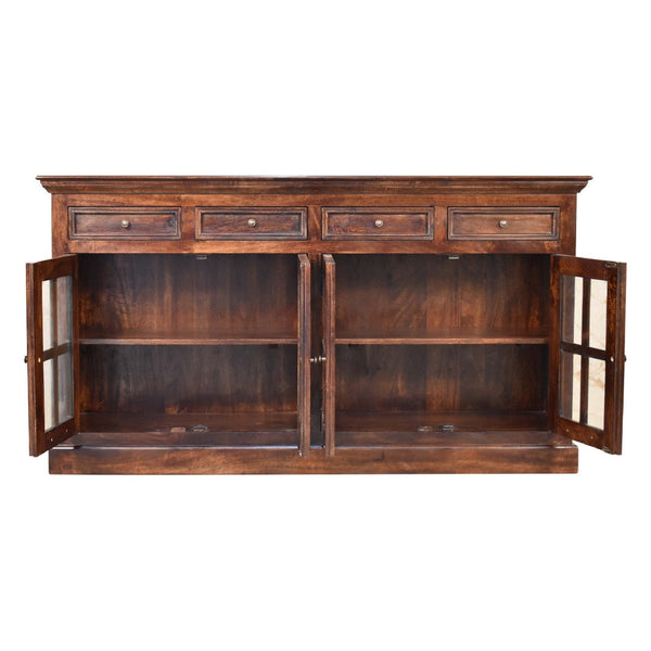 Light Walnut Glazed Sideboard - Living with Luxury