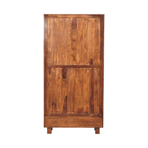 Tula Bookcase – Premium Sheesham Wood Storage Solution in Chestnut Finish