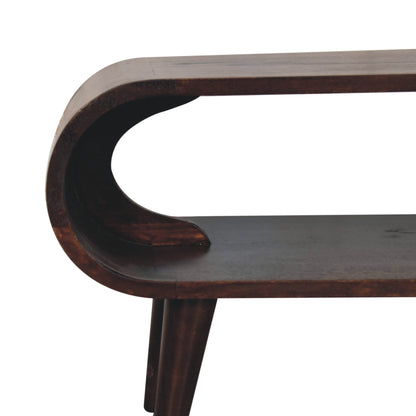 Amaya Light Walnut Coffee Table Living with Luxury