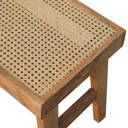 Open Rattan Bench - Living with Luxury