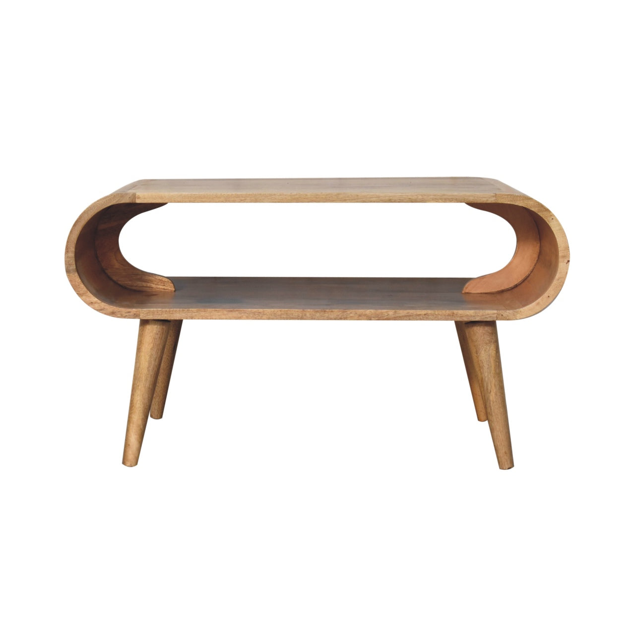 Open Oak-ish Coffee Table - Living with Luxury