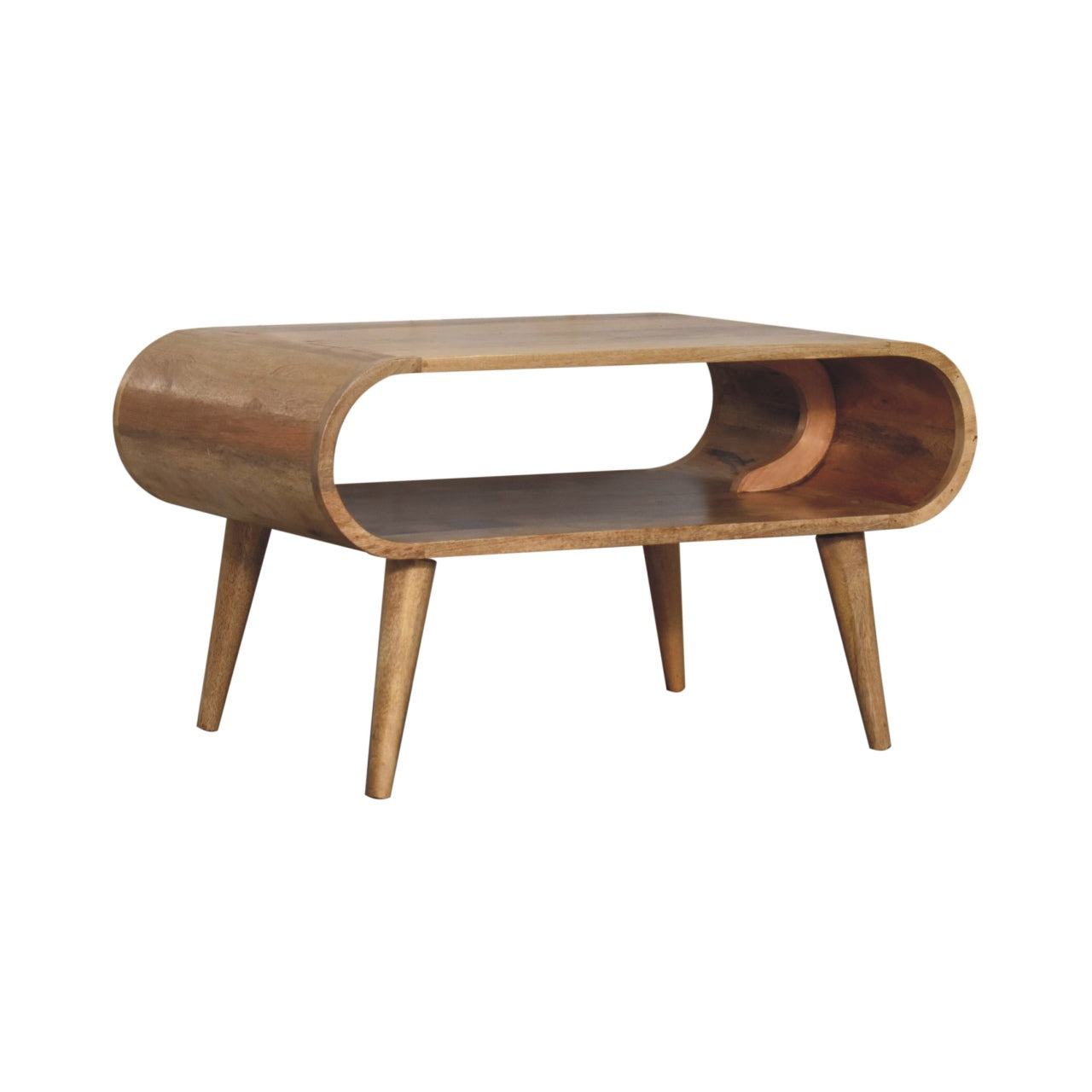 Open Oak-ish Coffee Table - Living with Luxury