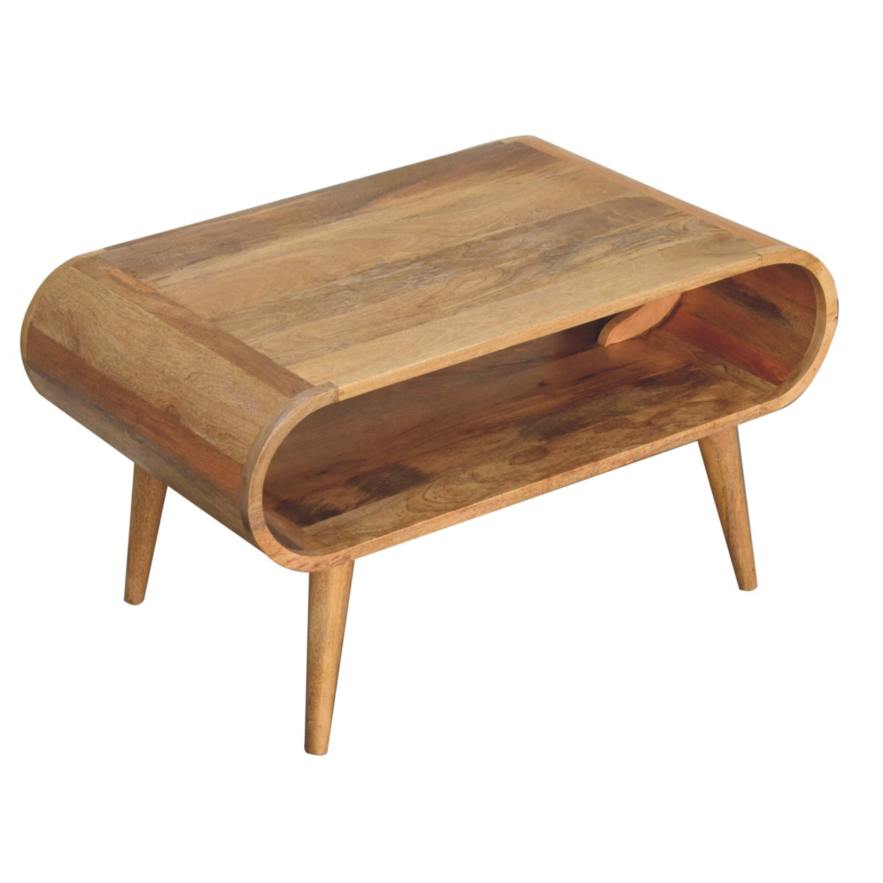 Open Oak-ish Coffee Table - Living with Luxury