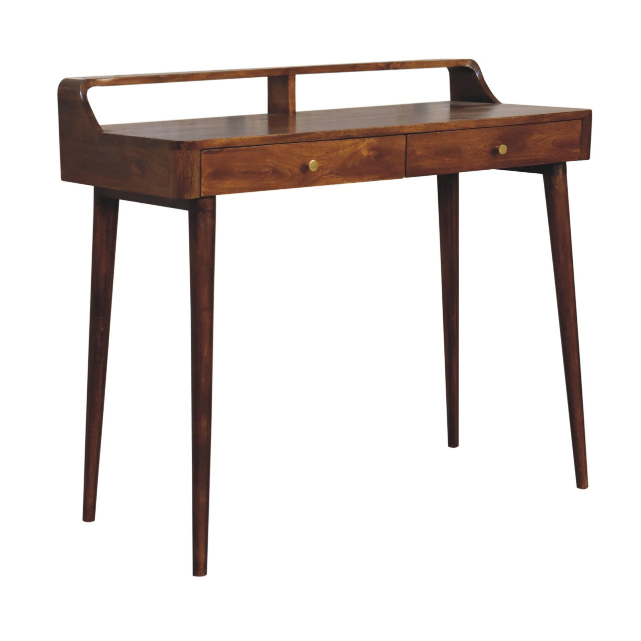 Elevated Chestnut Console Table - Living with Luxury