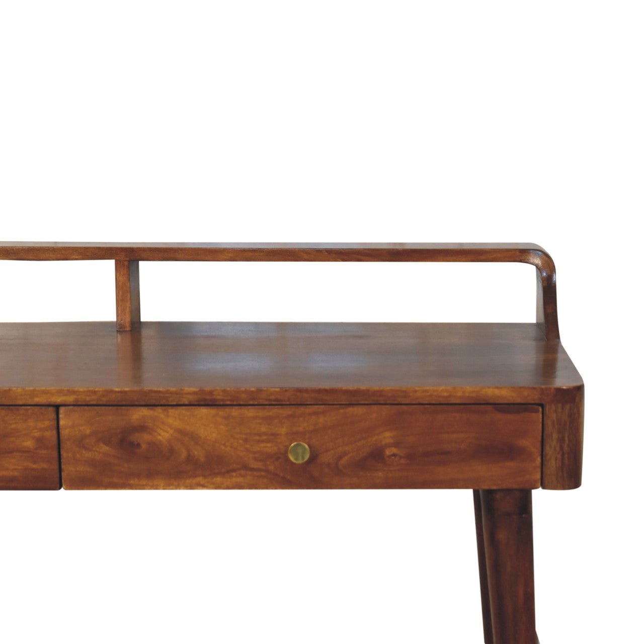 Elevated Chestnut Console Table - Living with Luxury