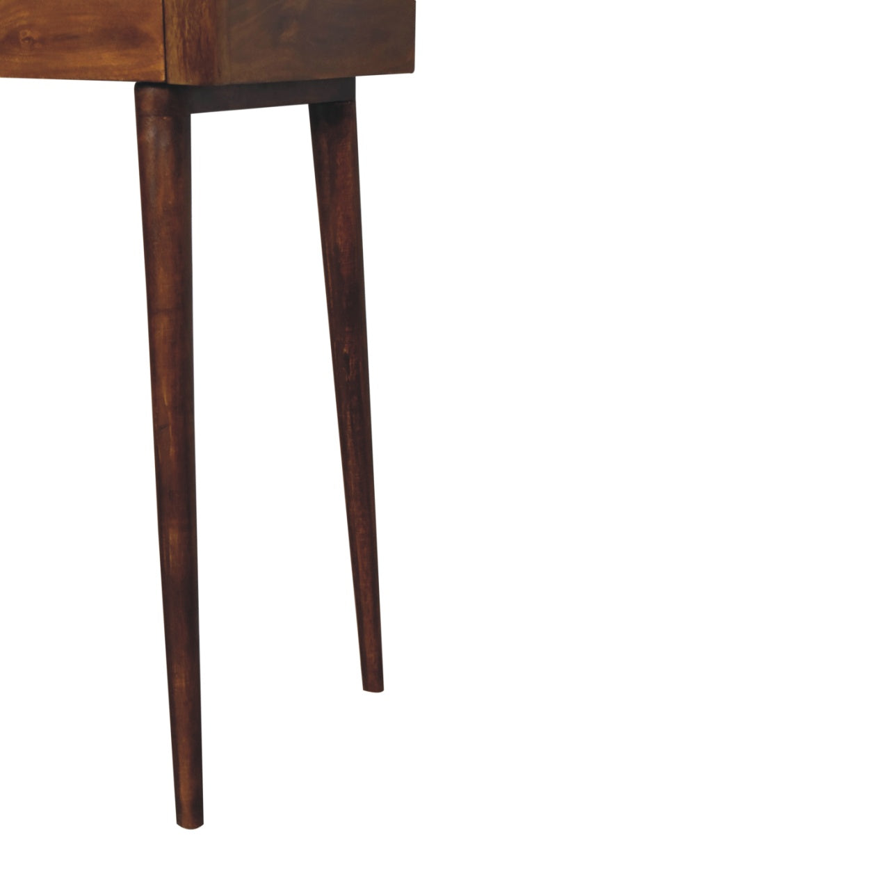 Elevated Chestnut Console Table - Living with Luxury