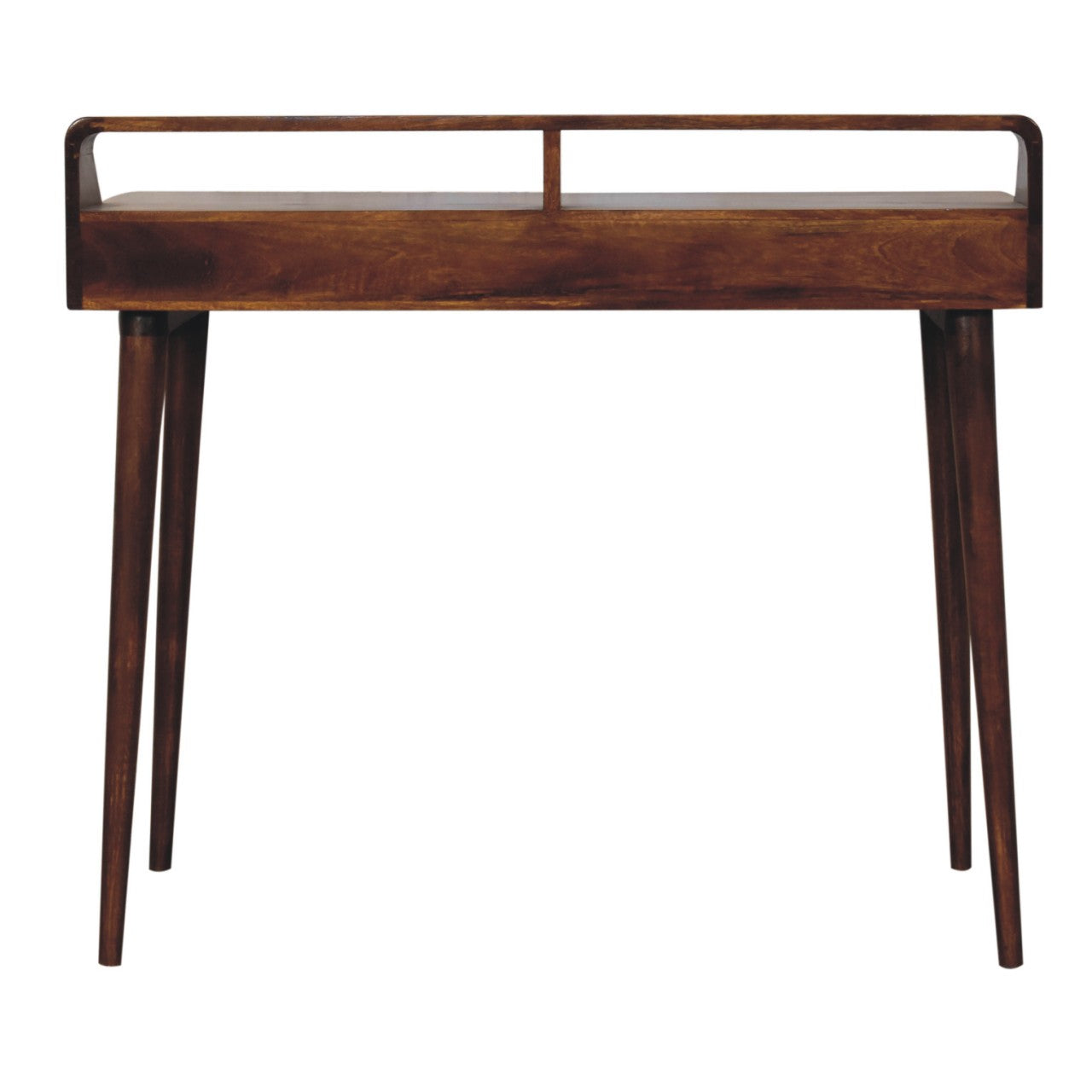 Elevated Chestnut Console Table - Living with Luxury