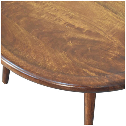 Chestnut Plate Coffee Table - Living with Luxury