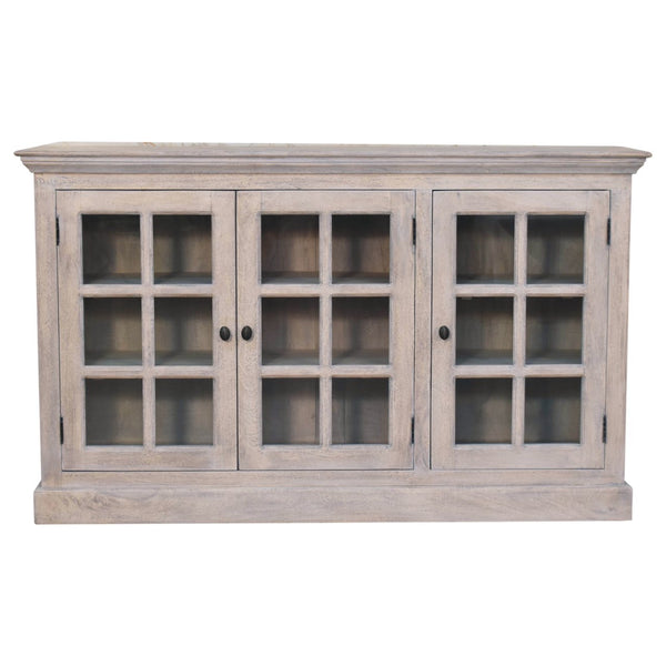 Stone Wash Triple Glazed Cabinet - Living with Luxury